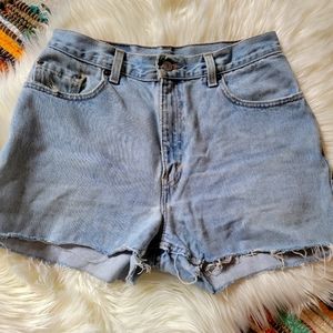 Vintage Levi's custom shorts
